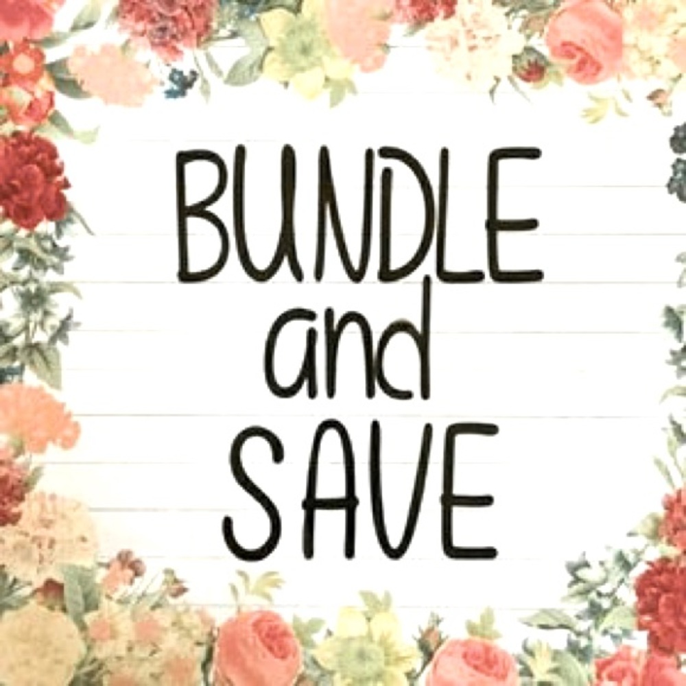 Bundle 2 or more listings for big savings!!